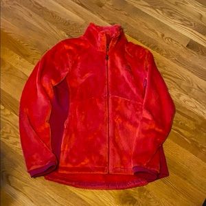 Gently worn women’s Large North Face fleece jacket